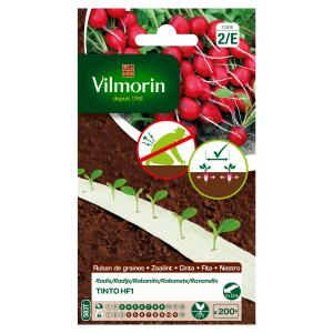 Radis Tinto HF1 - Ruban de graines - 5 m 